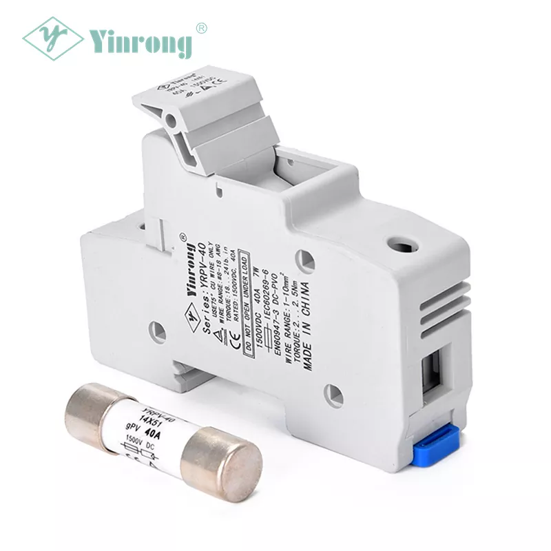 Er 14×51 1500VDC gPV-sikring den ultimate beskyttelsesløsningen for moderne høyspenningssolsystemer